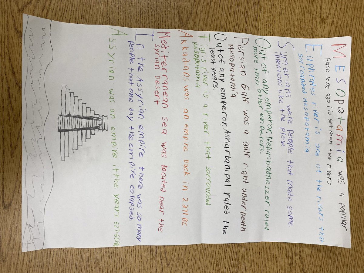 Mesopotamia choice projects turned out great! #howelllearns #studentchoice #projectbasedlearning <a href="/HowellTwpMSN/">Howell MS North</a> <a href="/SocStudiesHTPS/">Mike Harvey</a>