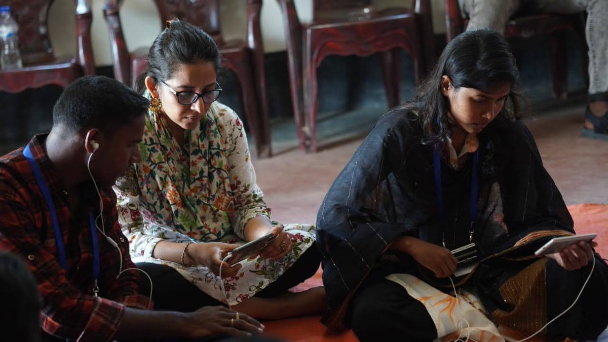 On Days 3 and 4, the participants of the #CDST workshops focused on shooting and editing their short films, which explore a variety of #ClimateChange -related themes such as #Deforestation #Migration #WaterSalinity #Livelihoods #Culture and #FoodSecurity.