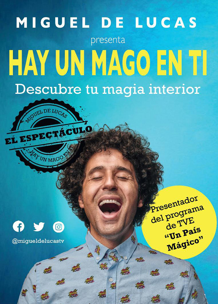 fundoslatorre's tweet photo. #TOROCULTURALXXI
Recuerda que hoy sábado, 20h, llega al teatro el espectáculo “Hay un mago en ti” de Miguel de Lucas.
8€ en taquilla hoy sábado de 12 a 14h, 2 horas antes y https://t.co/v53xppCYxe
#vivetoro #torociudaddelamusica @Toro_Ayto @TurismoToro @torociudadmusic https://t.co/mnCAHfcxEH