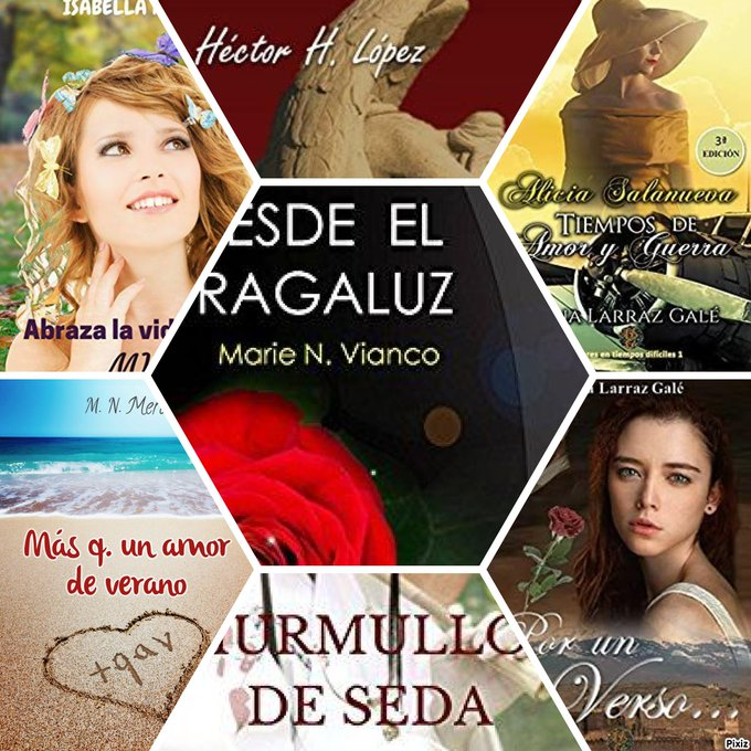 Cinco personas que, cada una a su manera, con su estilo, comparten intereses, sueños, emociones...

CONTIGO

#AlmasYLetras

Léenos en KDP, Amazon y librerías
o
visita nuestro blog: bit.ly/3GT29r8

<a href="/Yatengounaedad/">Héctor H. López ✍️</a>
<a href="/Analarrazgale/">Ana Larraz</a>
<a href="/Marie_N_Vianco/">Marie N. Vianco</a>
<a href="/isabellaabad1/">Isabella Abad</a>
<a href="/Mery_Mera/">Maria N.Mera Autora</a>