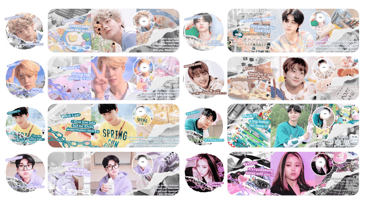 help rt please ? thank you <3

haii ! aku ada layout ready stock nii, pricenya 7k / each \₍ᐢɞ̴̶̷ ·̮ ɞ̴̶̷ᐢ₎/ kalau minat langsung dm aku nama charanya nantii jam 19.15 WiB yaa 💗

payment :: all e-wallet &amp; QRIS
#zonauang #zonaba