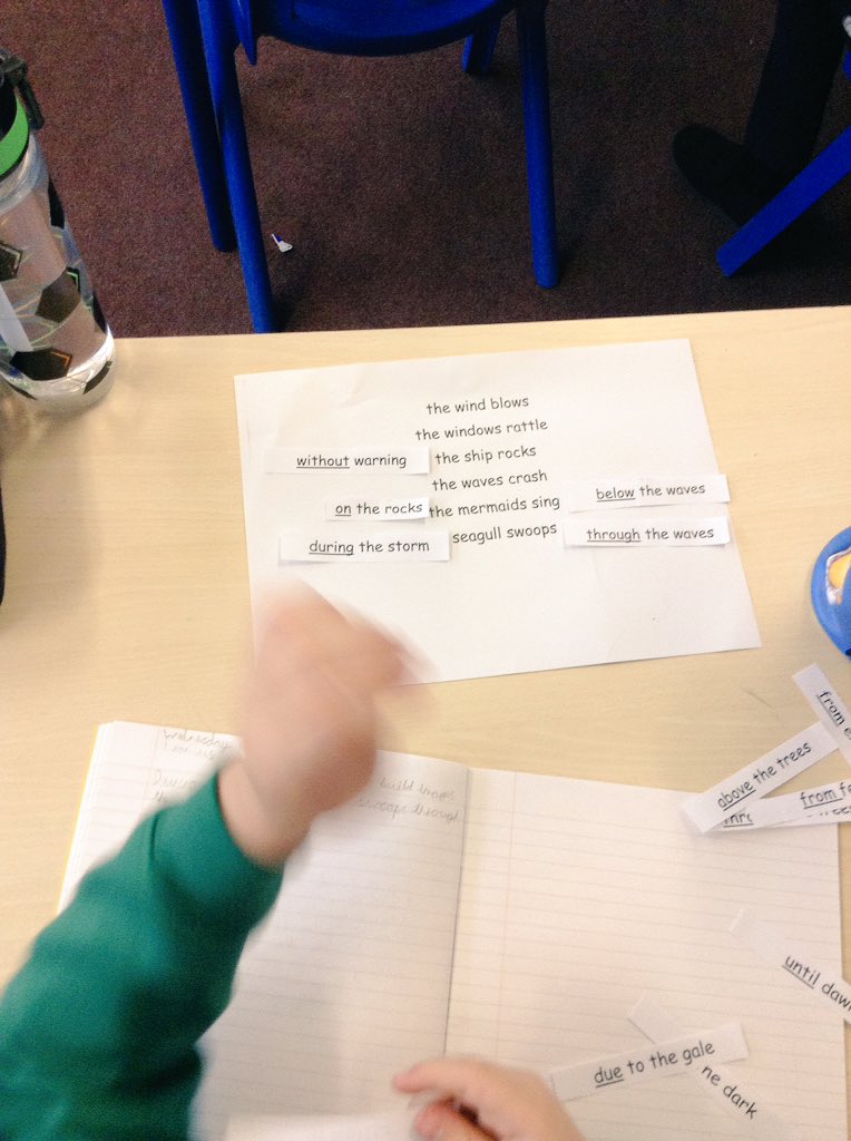 svdp_school's tweet photo. Year 3 Hildegard are creating new sentences to build up a better picture for the reader. They have a very good understanding of prepositional phrases.
#svdepENG https://t.co/Uh9ywmA2Cj