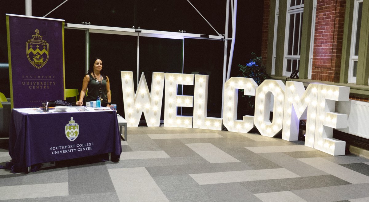 🎓Open Evening🎓
Our final open evening before Christmas is on Monday 15th November. Come and say hello, explore our excellent facilities and talk to us about the range of Degrees and HNDs we have to offer.

#Openevening #University #StandupforSouthport #HEinSouthport