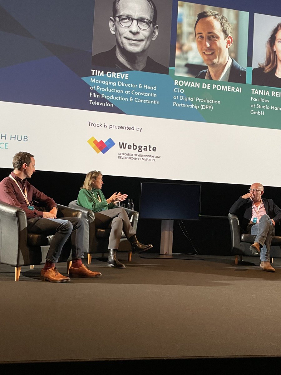 bulkley_g's tweet image. #mthcon2021 ⁦@studiohamburg⁩ Tania Reichert says that the financing model for animation that could benefit from tech innovation is broken because using a game engine for example means you need 25% of funding upfront. But broadcasters don’t fund that way.. #financing