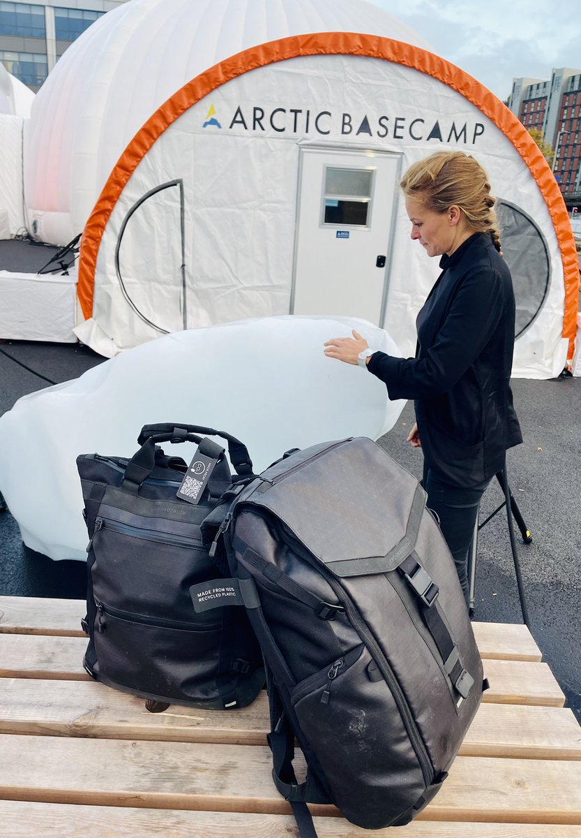 Brilliant film by Sophia and Georgia Scott <a href="/GROUNDTRUTHGear/">GROUNDTRUTH Global</a> 🎥 

An incredibly strong message
combining expedition, climate action advocacy &amp; materials testing for their start-up GROUNDTRUTH

An inspiration to us all

Brilliant visual impact with melting ice block <a href="/ArcticBasecamp/">Arctic Basecamp</a>