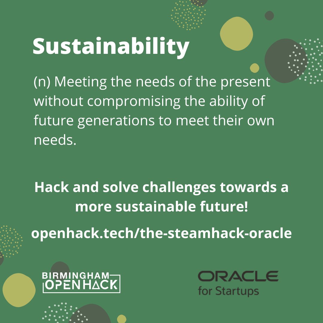 BCUTechGuild (@bcutechguild) on Twitter photo Give this tweet a like if you're contributing towards sustainability!!
On 26th November, we're getting together (virtually) to #hack towards a more #sustainable future.🌿
Register here to contribute towards #sustainablity and win prizes!
openhack.tech/the-steamhack-… <a href="/CEBEenterprise/">BCU - Innovation Fest #BCUIF23</a> Give this tweet a like if you're contributing towards sustainability!!
On 26th November, we're getting together (virtually) to #hack towards a more #sustainable future.🌿
Register here to contribute towards #sustainablity and win prizes!
openhack.tech/the-steamhack-… <a href="/CEBEenterprise/">BCU - Innovation Fest #BCUIF23</a>