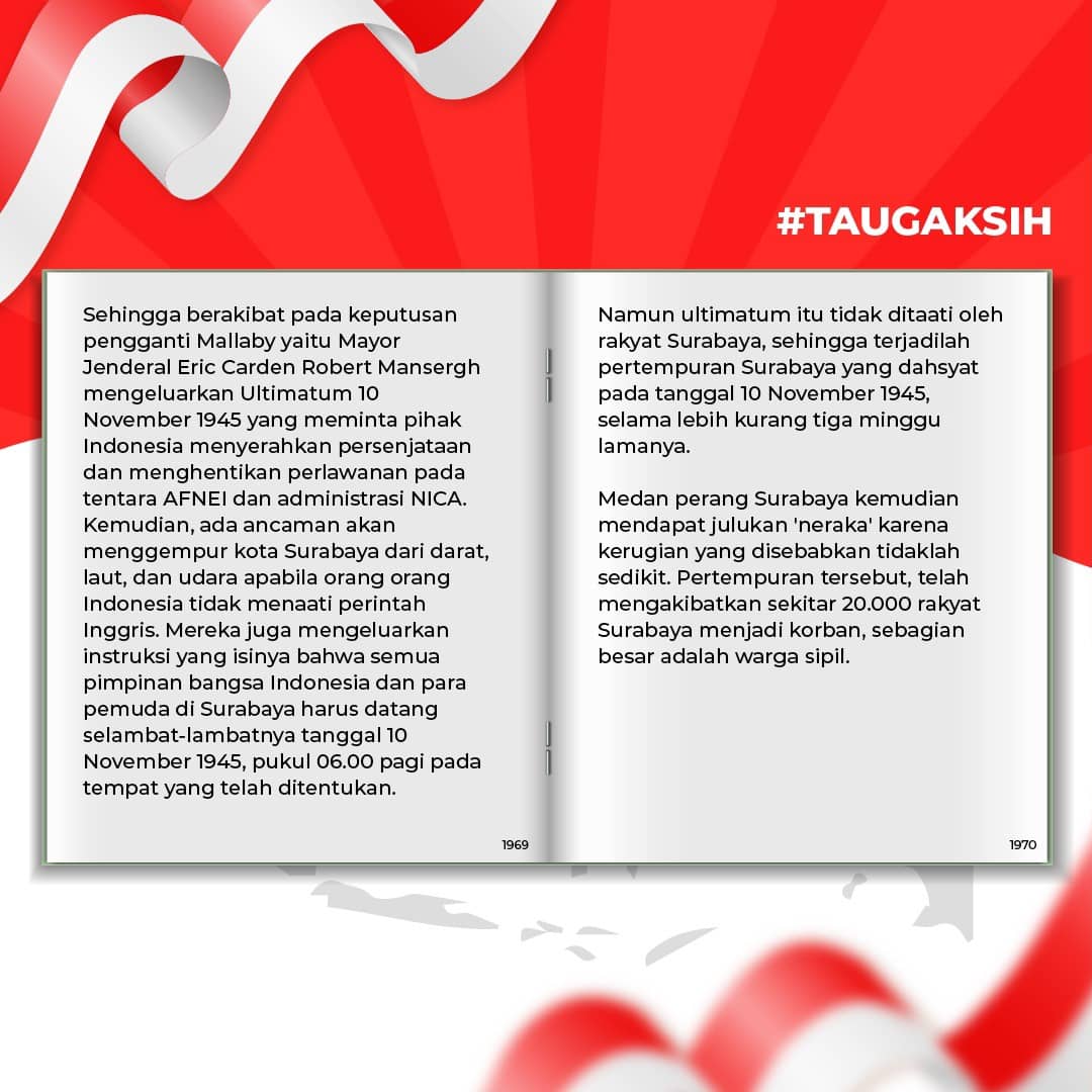YAI_Campus's tweet photo. #TAUGAKSIH hari ini 10 November kenapa bisa disebut Hari Pahlawan? 

#HariPahlawan2021 #PahlawankuInspirasiku #10November2021 #YAICampus #UPIYAI #STIEYAI #AAYAI https://t.co/RMncwlwqyf