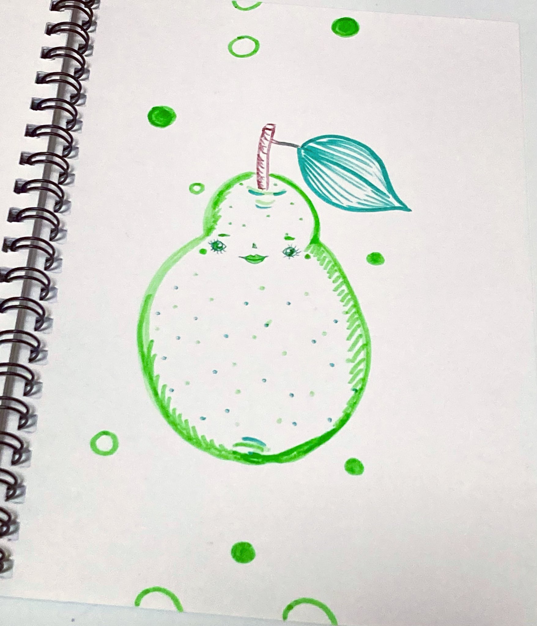 Naaa ラフランス ラ フランス 手描き アナログ絵 イラスト アナログイラスト 毎日 カラフル しりとり Illustration Illustragram 洋梨 セイヨウナシ T Co Ojsa26kkg9 Twitter