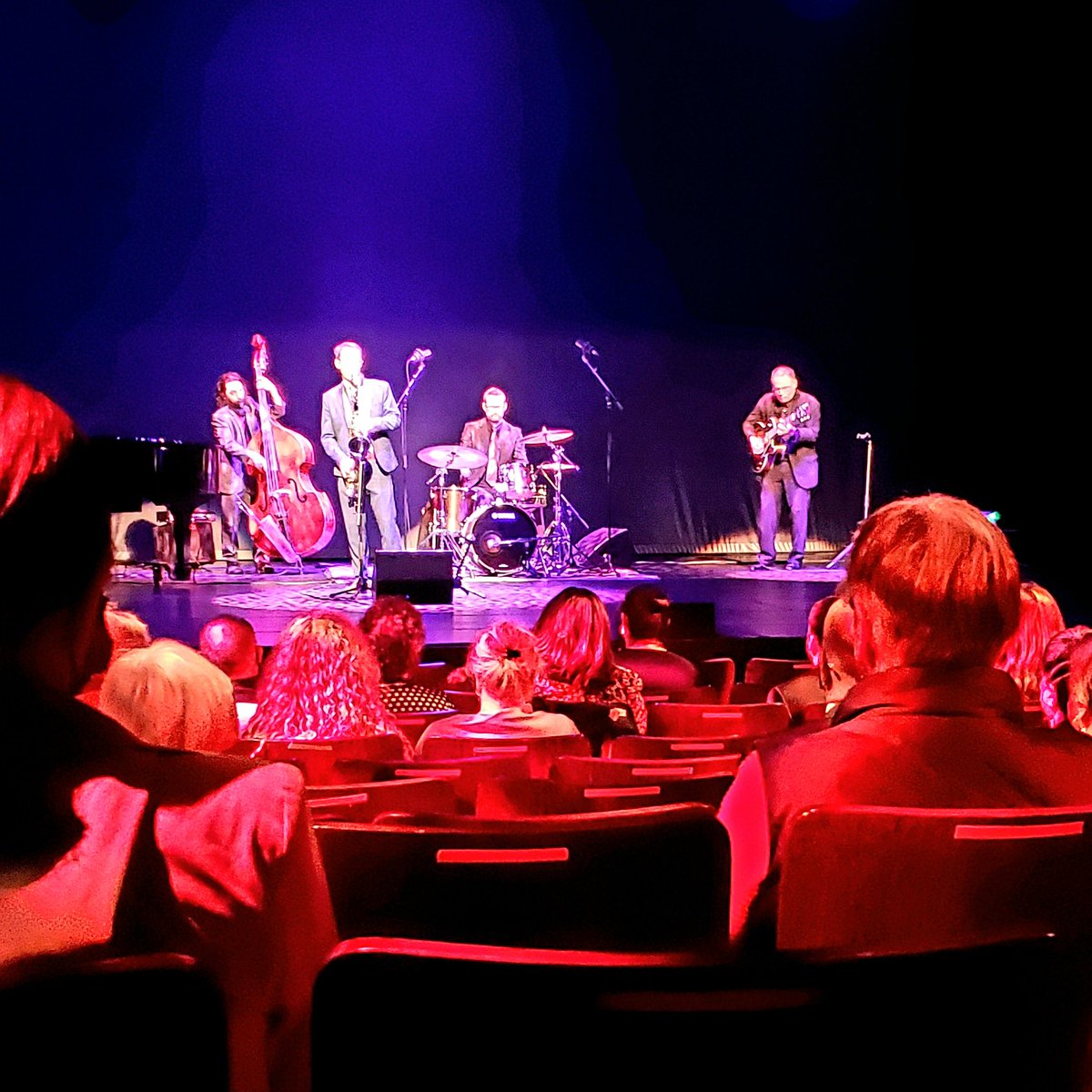 homeonSaunders's tweet photo. Last night our friend Don Bosse was awarded the @FredPlayhouse Honours. When we moved to F'ton in '02 we didn't know we would make a life for ourselves here. Craig joined Don's STU Jazz in '03. A vibrant arts scene builds community &amp; keeps people here - just part of Don's legacy. https://t.co/vIC9lqUCMP
