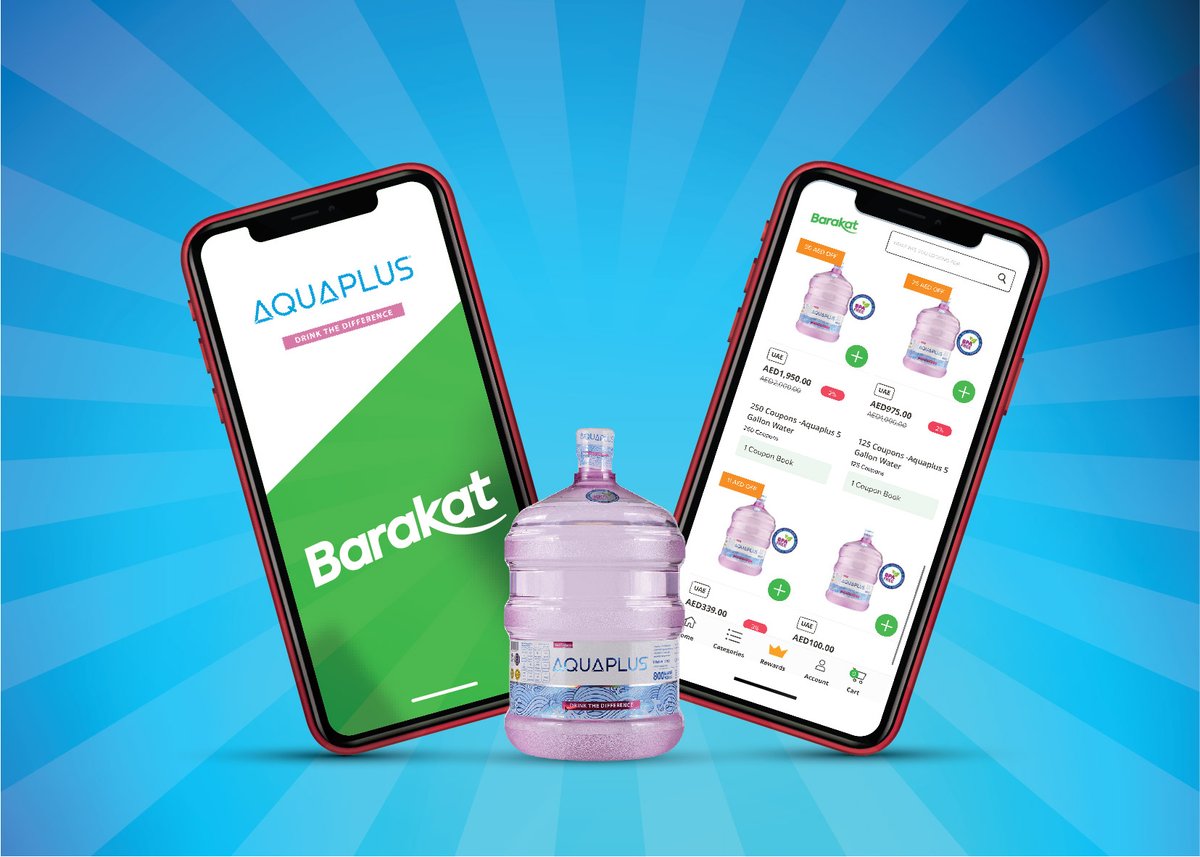 myaquaplus's tweet photo. We are now available on BARAKAT 🤩 
Place your orders now!

#aquaplus #alkaline #alkalinewater #app #barakat #convenient #digitized #customerservice #dubai #uae #stayhydrated #waterdubai #waternearby #bestwater #water #drinkwater #healthylifestyle  #BPAfree #BPAfreewater https://t.co/DmWXr2nDc1