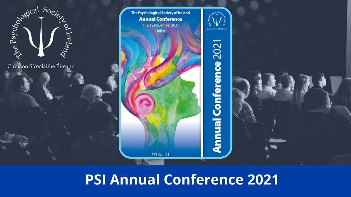 PsychSocIreland's tweet photo. 📢 The 2021 PSI Annual Conference Programme Booklet is available to view now on the PSI website! Click here to read: https://t.co/c9LgE3oc9U.
#psychology #MyPSI #PSIConf21 https://t.co/4qUKVxc7Fv