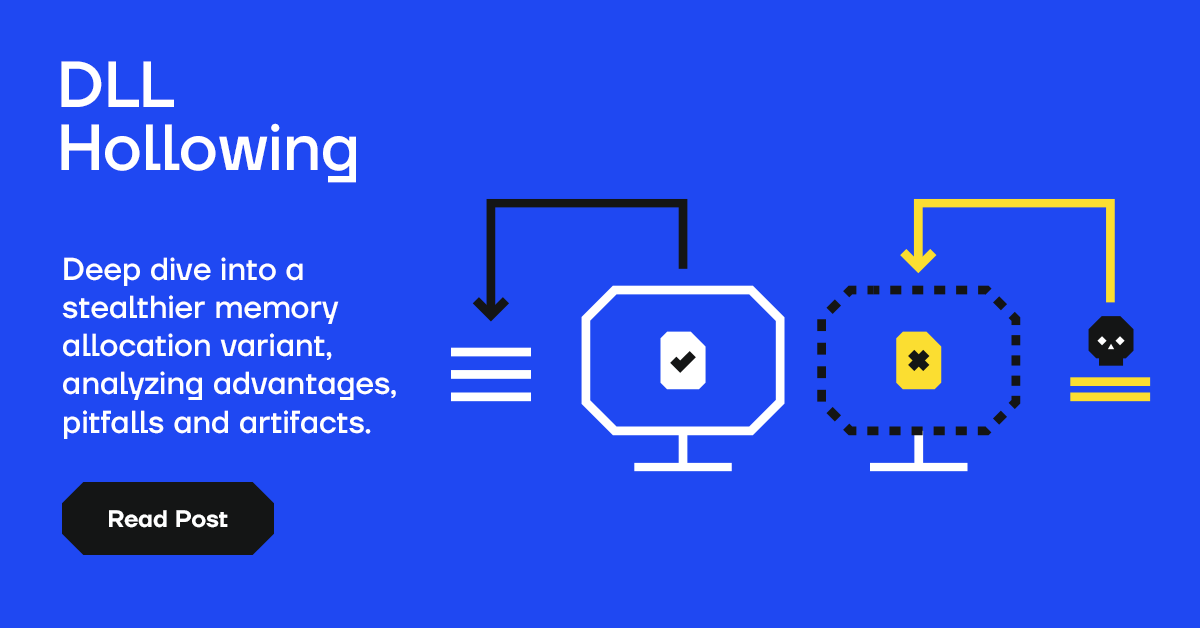 SECFORCE_LTD's tweet photo. #RedTeam are you trying to stay under the radar?

Read our deep dive into a stealthier DLL hollowing / memory allocation variant, analyzing advantages, pitfalls and artifacts

https://t.co/y1n4ZipbT2

#malware #HackingGood https://t.co/ycLB6ER2xc