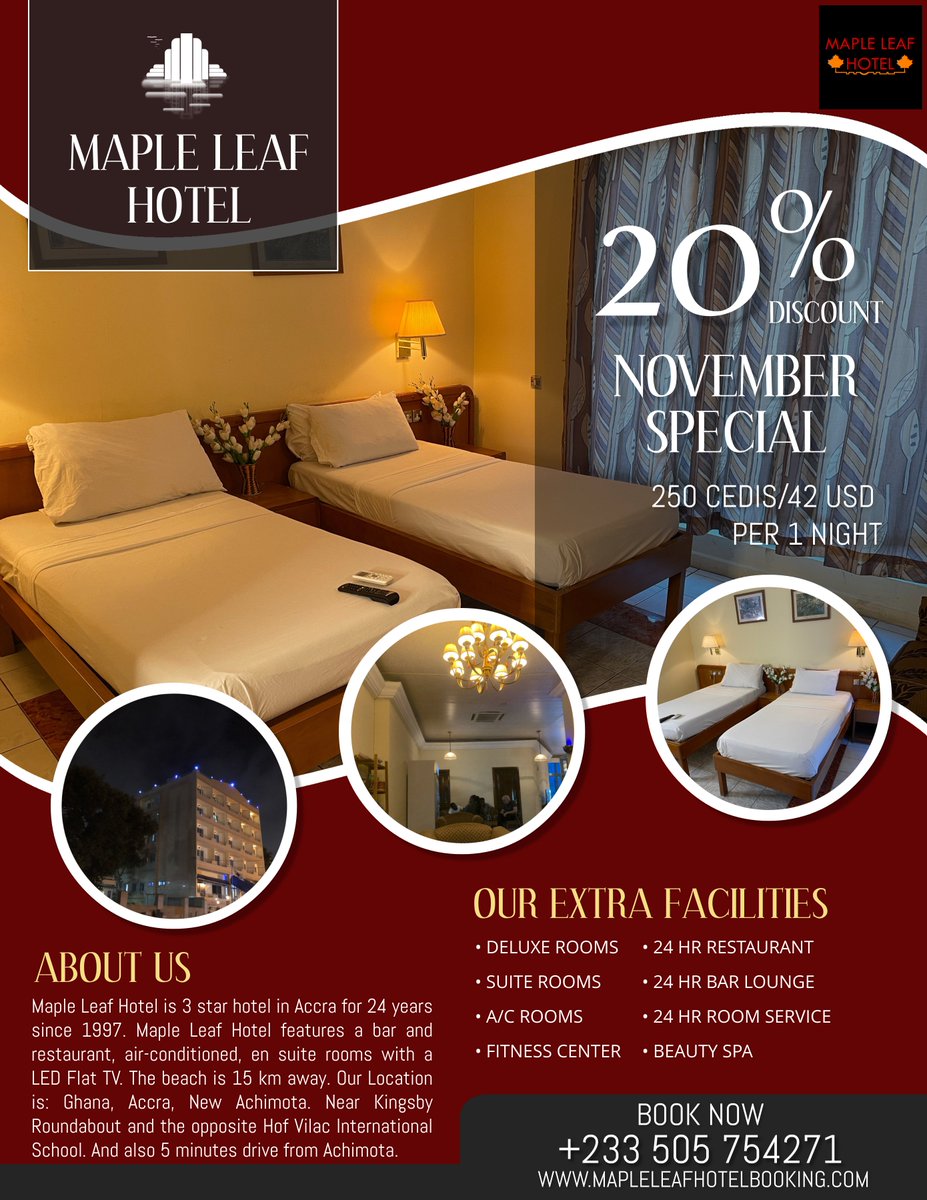 Maple Leaf Hotel (mapleleafhotel1) Twitter