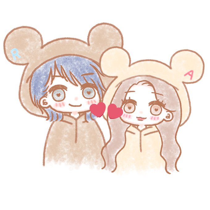 ペア画のtwitterイラスト検索結果