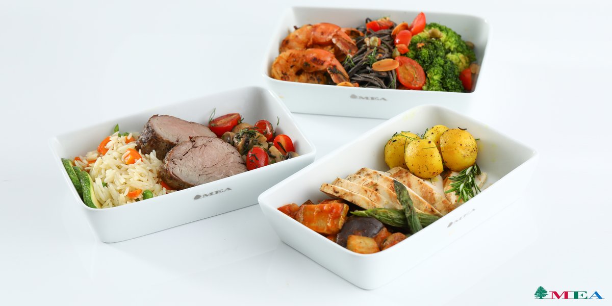 MEAAIRLIBAN's tweet photo. 🍽️Good Food is Good Mood! 🍽️ 

#MEA #FlyMEA #DineOnBoard https://t.co/2RG2yBs2Mw