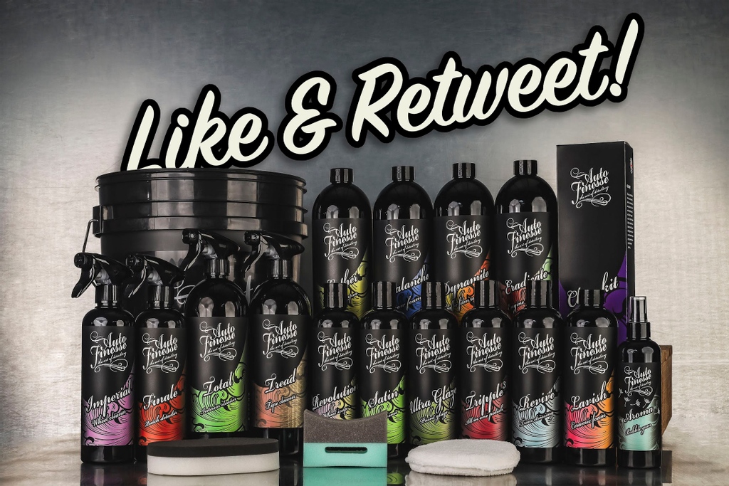 AutoFinesse's tweet image. We're back again with another chance for you to win this HUGE bundle of AF goodies! Simply like and retweet to enter - It's that simple. 

Winner will be announced on Friday 12th November. Good luck! 

#autofinesse #giveaway #teamaf #competition #detailing #detailersfuel