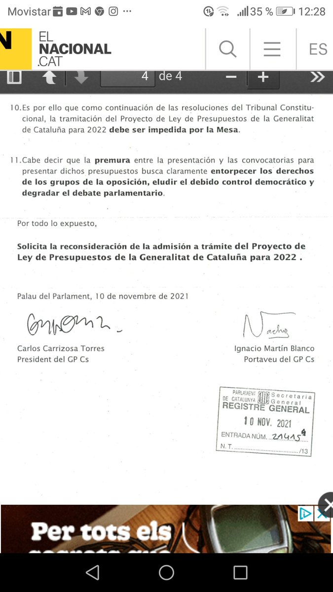 rod0007's tweet photo. @carrizosacarlos Sólo hay que analizar, mediante una pericial grafológicas, las firmas del carrizosa y el martin, en el escrito adjunto ⬇️
Unos datos para cada uno: El carrizoza un tripolar. El martin, muy infantil.
A partir de aquí, son un auténtico peligro.
La mejor opción, valle de los caídos https://t.co/HIN4k8UdqG