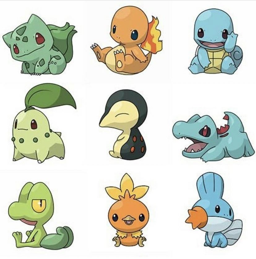 Pokemon babies 😍😍 so cute!?