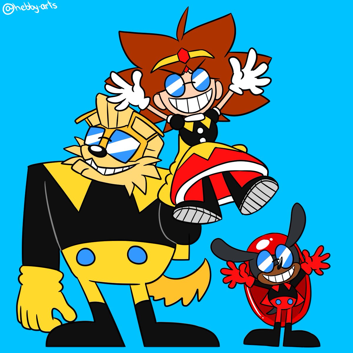 hebbyarts's tweet photo. Classic verse of Blunderbots featuring Eggette!
#hebbyarts #sonicfanart #orbadillo #cubrador #orbotandcubot #eggette https://t.co/iXqEqgwKlD