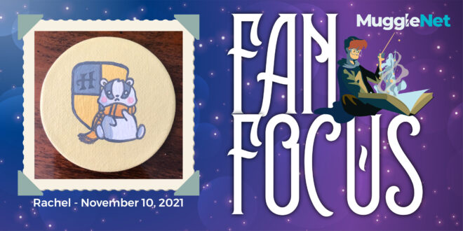 MuggleNet's tweet photo. Meet Rachel (@rach22johnson), a #Hufflepuff who is a fan of Newt Scamander from #FantasticBeats in this week's Fan Focus. - https://t.co/WigXcs1vaw https://t.co/MjzY0Vyyo0