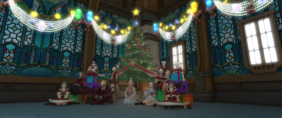 Ninah_FF14's tweet photo. エオルゼアに誕生してから今日で１年が経ちました！
みなさん、本当にありがとう。 https://t.co/Q818AHYN7J