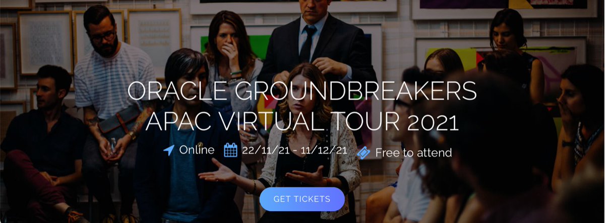 inoaug's tweet photo. Very excited and Proud to be part of @apacouc @groundbreakers #APAC Virtual Tour 2021!
This is a completely #free event and we invite you to join us for loads of #learning sessions.
https://t.co/lTGZIRYDG1
#Oracle #orclapex #apacouc #inoaug #oracleapexAPAC #oracleapexIndia https://t.co/n9Vrts8S86