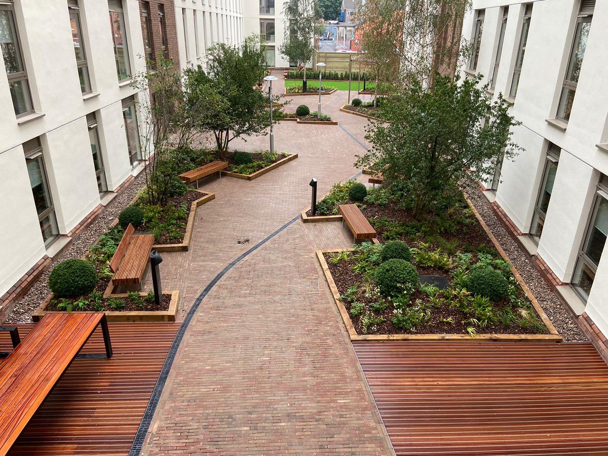 SCLYork's tweet photo. Successful project completion in Sheffield for a new student accommodation development at @fusionstudents_ 

What a transformation, swipe for the before! 

Clay blocks provided by @ChelmerValley for this project for @isglimited 

#studentaccommodation #construction https://t.co/dx6nX0gker