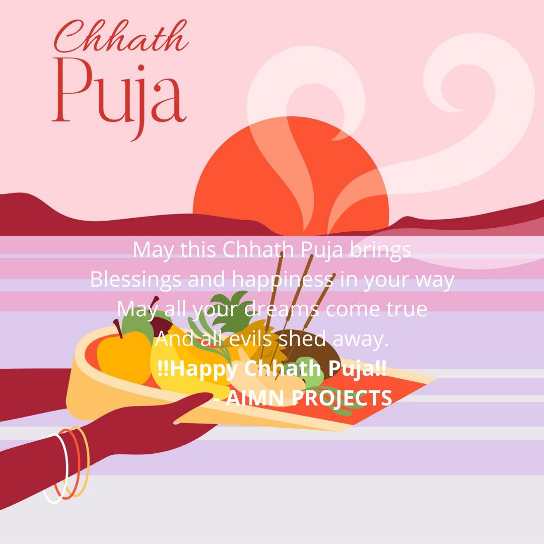 amr_ish's tweet photo. छठ पूजा की हार्दिक शुभकामना 🙏🏻#aimn #aimnprojects #chhathpooja2021 https://t.co/U2ggLCS3sT