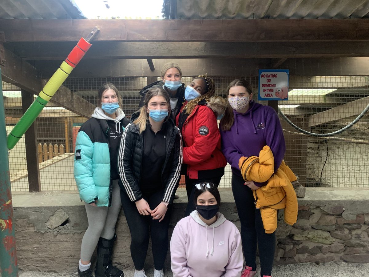 6th year students seen here enjoying Leahy’s Open Farm as part of their LCVP course