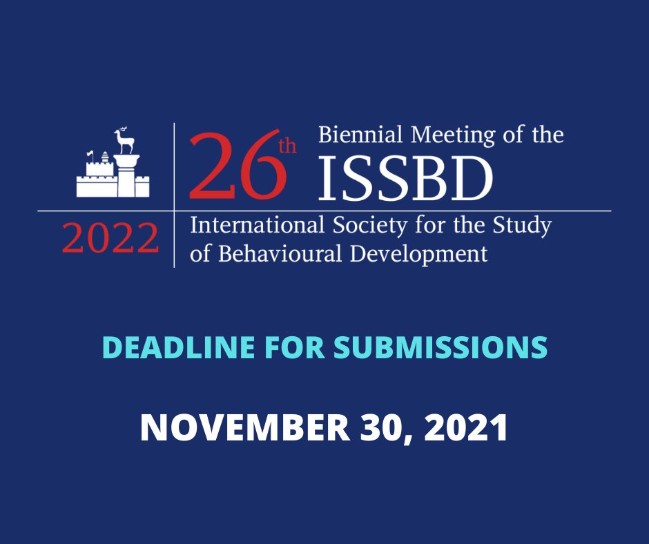 ISSBD (@issbd) on Twitter photo ISSBD invites submissions for its 2022 Biennial Meeting (June 19-23) on the island of Rhodes in Greece
 #issbd #greece ISSBD invites submissions for its 2022 Biennial Meeting (June 19-23) on the island of Rhodes in Greece
 #issbd #greece