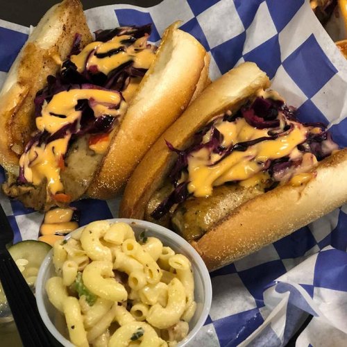 MaialeDeli's tweet photo. Have you tried our Sandwich lineup? 🥪 We have so many different sandwiches to choose from. 💜 Look at our menu on our website and choose from items like the Mexicano Burger, the Muffaletta, the Cuban, and even our take on the classic BLT.  💜 #MaialeDeli #Sandwiches #InWilmDE https://t.co/z5ubeZ0HvS