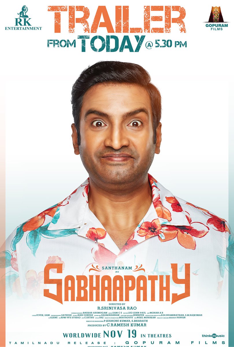 santa_msm's tweet photo. #Sabhaapathy-oda oru chinna ulagathula, periya prachana vandhaa? 

https://t.co/F8iMCwcDT4

In theatres from Nov 19 🎥

@RKEntrtainment #GopuramFilms @Rsrinivasarao_ @preetiverma @SamCSmusic @VijaytvpugazhO @BaskarArumugam9 @thinkmusicindia @onlynikil @gobeatroute https://t.co/vFbVK8TWwV