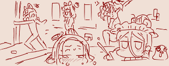 ゲーム開発部のお風呂タイム #ブルアカ 