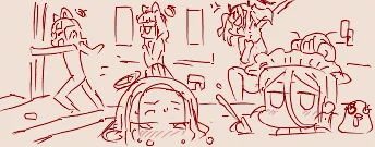 ゲーム開発部のお風呂タイム #ブルアカ 