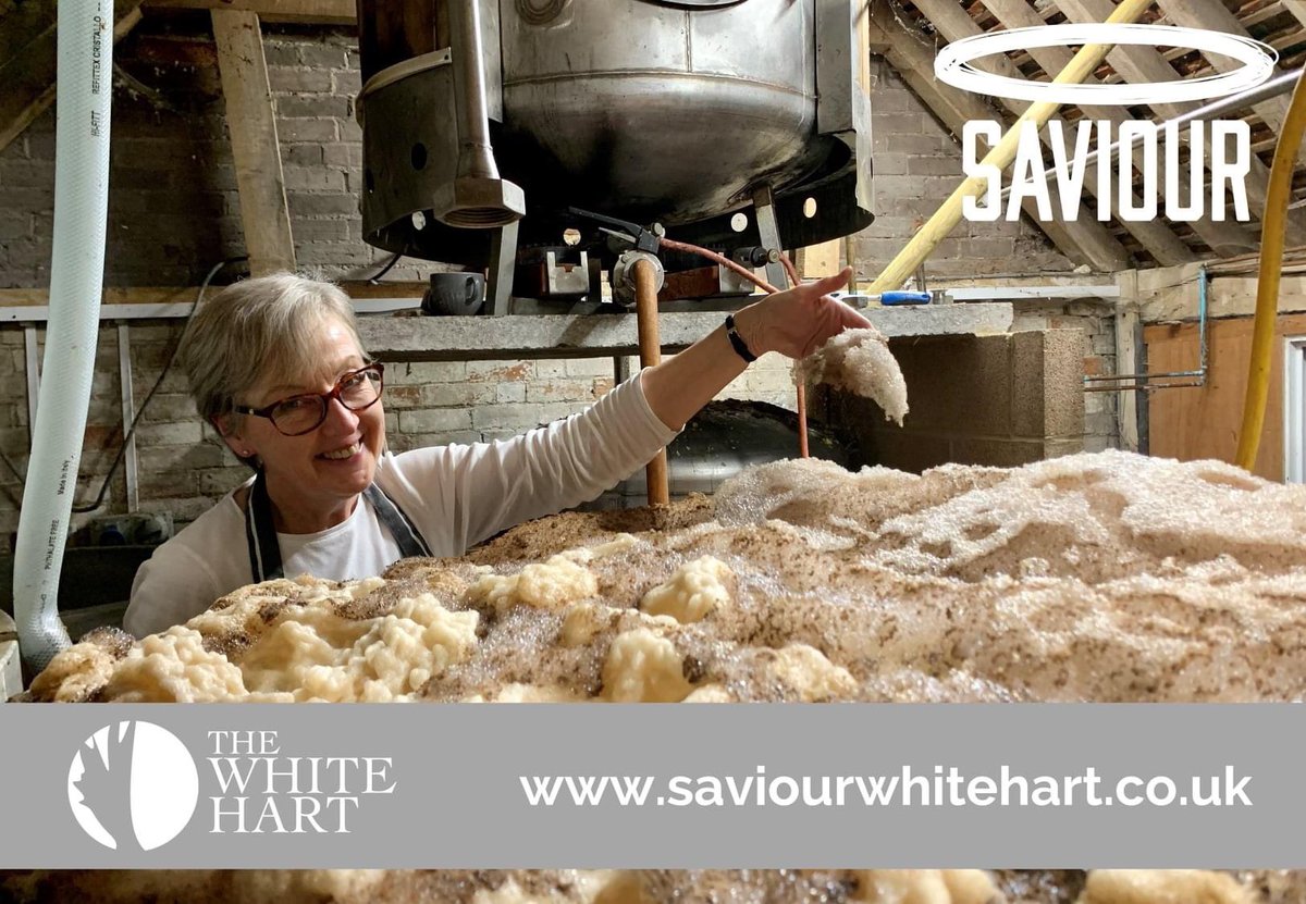 hart_inn's tweet photo. Now that's what you call a foaming head! White Hart owner Stella, inspecting the latest batch of our autumn brew Saviour Tipple - a gorgeous, chocolatey, malty ale, perfect for a chilly evening! Just £2.75 a pint when you join "Saviour Pennies" - https://t.co/gL4ojNA7Lr https://t.co/kYTKoDv0pj