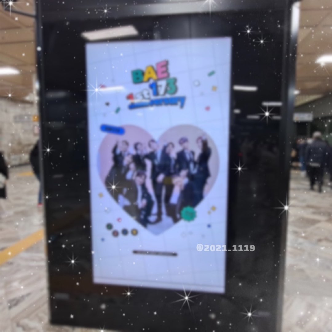 2020_1119's tweet photo. 오늘부터 강남구청역에 광고가 게제되었습니다 🌟 https://t.co/d1aJPXHlrK