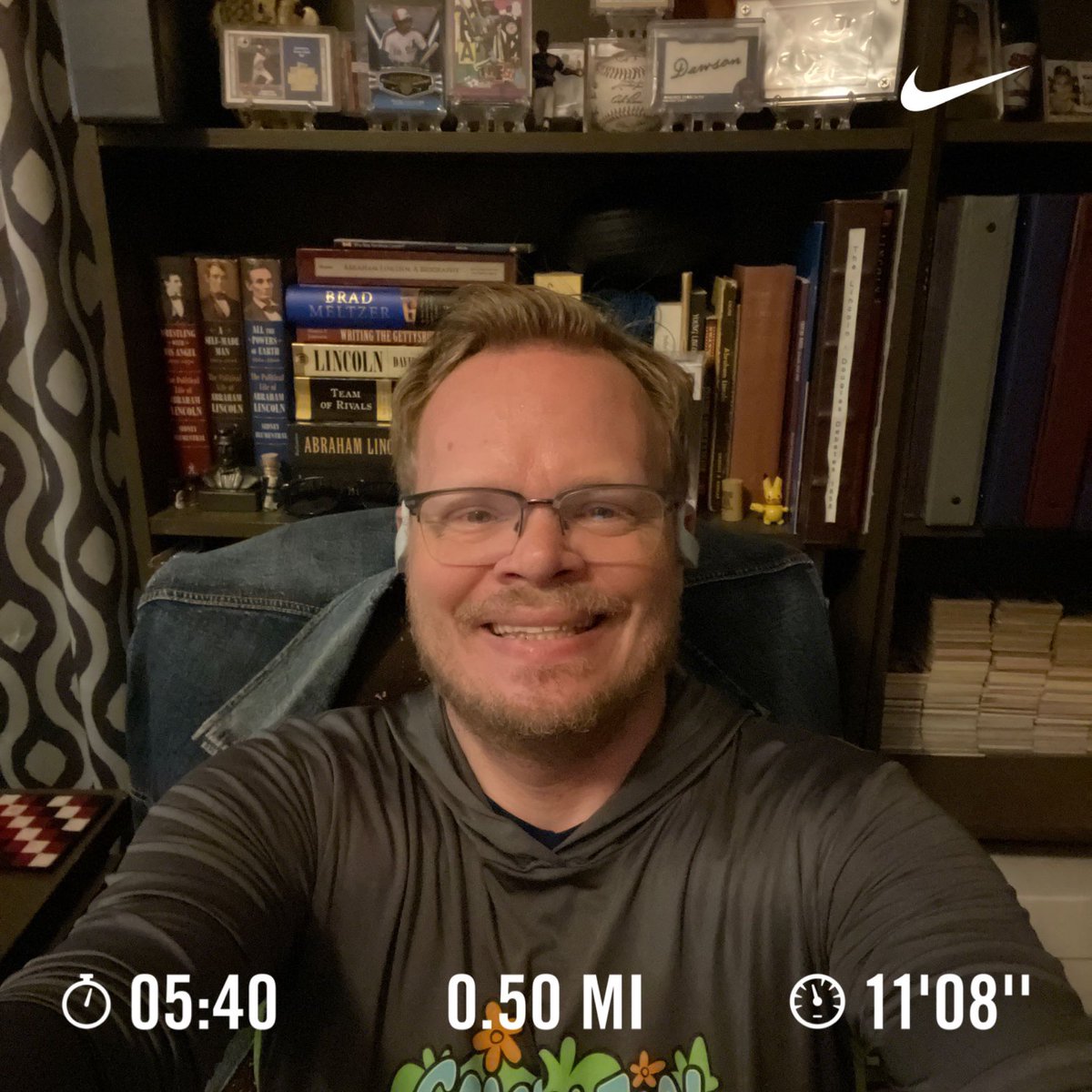 MrGragg's tweet photo. Great early morning run today. Every step is progress toward shattering my limitations. #marathontraining #marathoner #nikerunclub #nikerunapp #shatteringlimitations #NCSS2021VRW https://t.co/iwsFRborNz