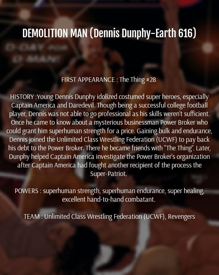 RajitDutta4's tweet photo. Most Underrated characters of Marvel comics (Pt.1)

#marvel #sentrymarvel #sentry #demolitionman #demolitionmanmarvel
#moondragon #moondragonmarvel 
#underrated https://t.co/ihJkeDtqFq