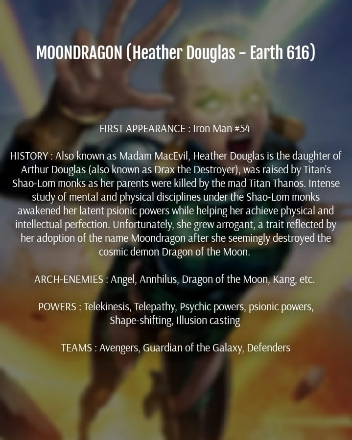 RajitDutta4's tweet photo. Most Underrated characters of Marvel comics (Pt.1)

#marvel #sentrymarvel #sentry #demolitionman #demolitionmanmarvel
#moondragon #moondragonmarvel 
#underrated https://t.co/ihJkeDtqFq