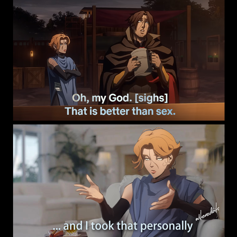 I was supposed to make another meme but made this instead : r/castlevania