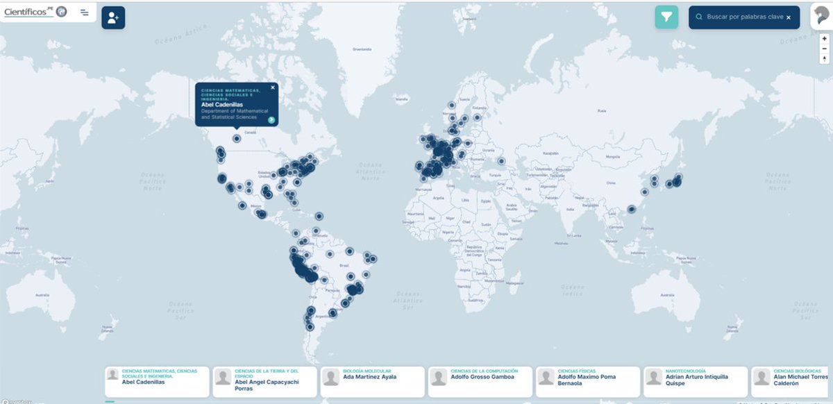 cientificospe's tweet photo. [12] También contamos con un mapa de geoposicionamiento para nuestra comunidad gracias a nuestro amigos de #MapaH 🦝. Esto permite conocernos mejor y generar nexos en común para nuestras investigaciones. Puedes ser parte, inscribiéndote aquí 👇
https://t.co/lArLjEihVP https://t.co/rKiuKIB5Hm