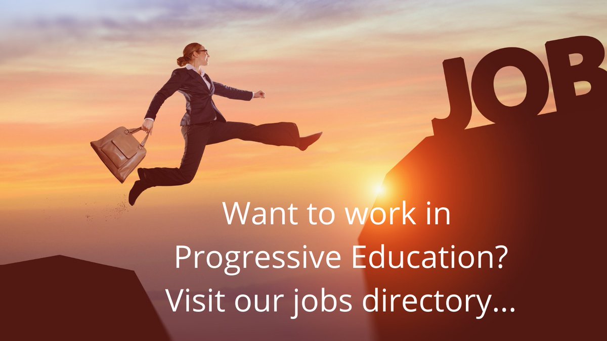 Are you looking to work in progressive education? 
Four new roles have been added to our #jobs listing including opportunities in #Montessori, #ForestSchool, #OnlineSchooling and #Democratic #SelfDirectedEducation.

progressiveeducation.org/explore/?type=…

<a href="/new_school_uk/">The New School</a> 
<a href="/SarahCCummins/">Sarah Cummins</a> 
@geovle