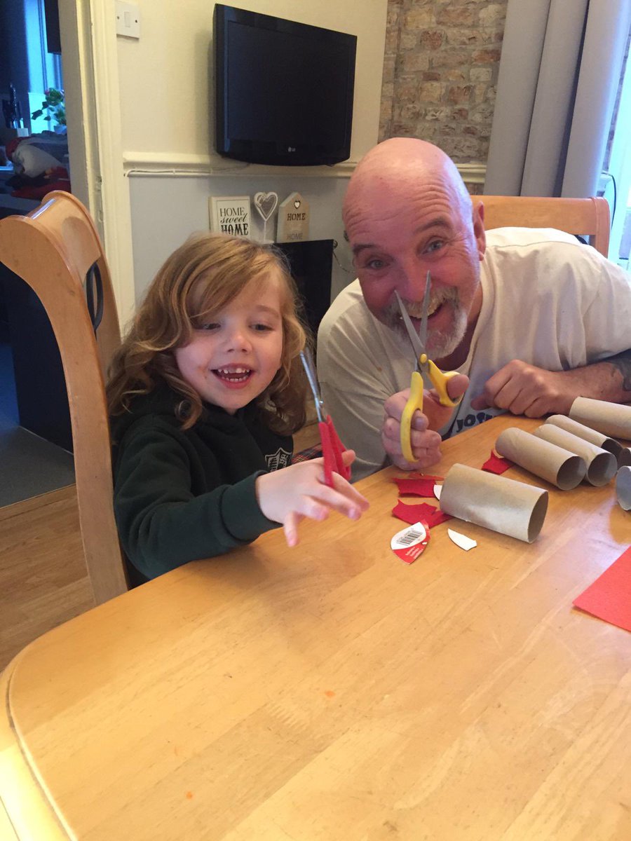 LewtasMarie's tweet photo. Tom’s favourite project so far 🚀 He and his grandad work as a great team 👌❤️ @MrsHarrisN @StAmbroseSpeke https://t.co/DUSCHpIrqK