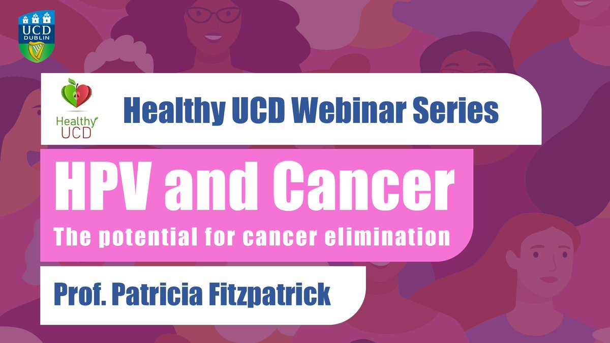 UCD_Engage's tweet photo. Missing a webinar doesn't mean missing out! You can catch up with previous @HealthyUCD webinars on our YouTube channel at any point.
Learn about HPV and cancer with @patriciaefitz - https://t.co/dCrLFlUCPV https://t.co/qhjdWXraog