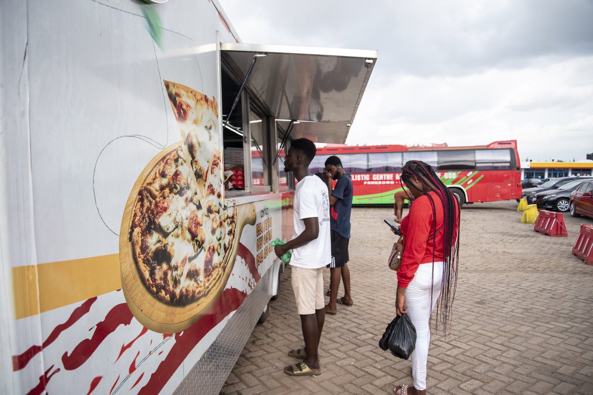 pizzamanghana's tweet image. Food truck is always on the move, we are coming to your door step ❤️😍
