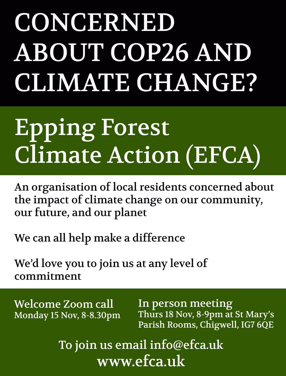 Epping Forest Climate Action tweet media
