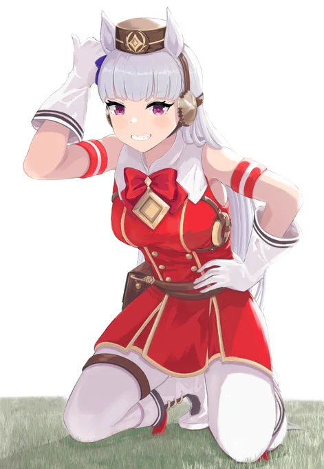 「チビっ子たち!ゴルシちゃんが1着になるとこよ〜く見ときな!」
#ウマ娘 #ウマ娘プリティダービー #ゴールドシップ #絵描きさんと繫がりたい 