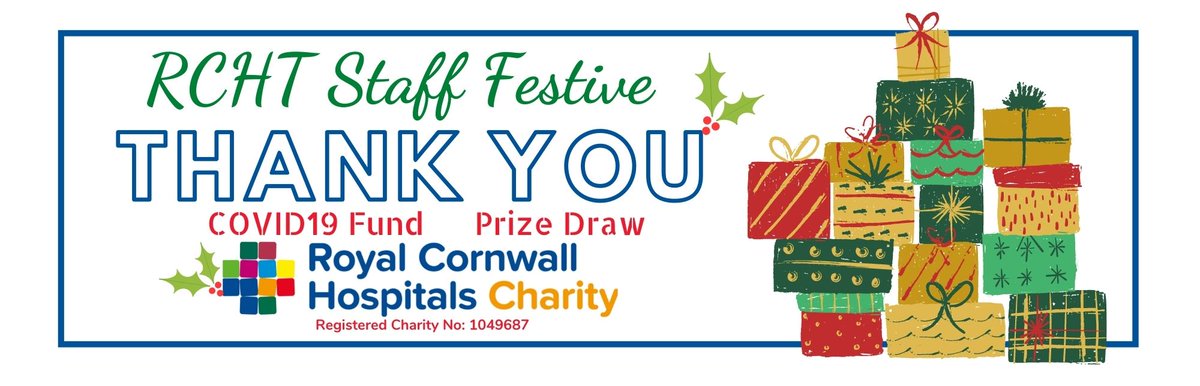 RCHTCharity's tweet photo. The team at RCHT Charity are proud to announce that the RCHT Staff Festive Prize draw is back for 2021!
Do you know an RCHT Staff member who goes above and beyond for their colleagues, patients and families- then why not nominate them today?
https://t.co/p7huSkapbl https://t.co/jLR7uj9T98