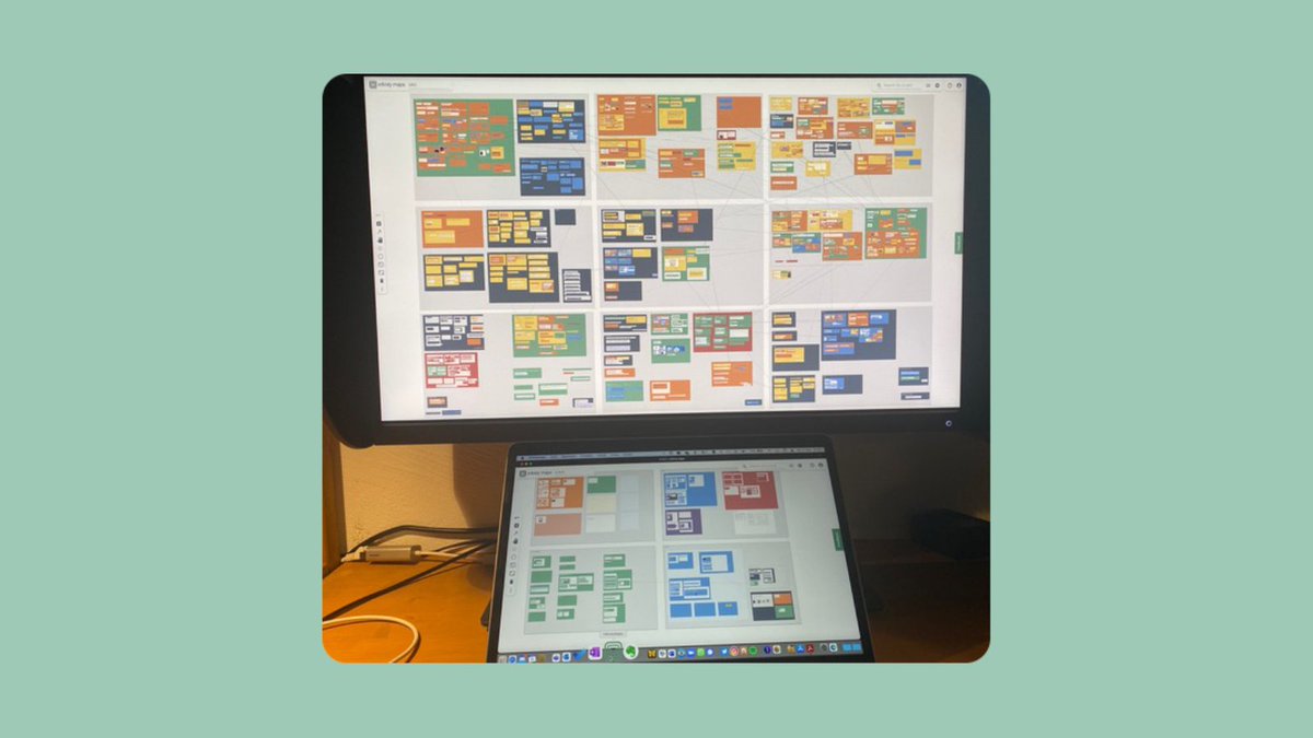 InfinityMaps's tweet photo. We got mail: A user shared with us some "deep" content 😉 which is his Infinity Map with over 5,000 Cards! It's always exciting for us to hear how you structure and use your Maps. Are you team graph or grid, colorful or simple?
#knowledgemanagement #knowledgemap #mindmap #wiki https://t.co/DCOMuIkdo6