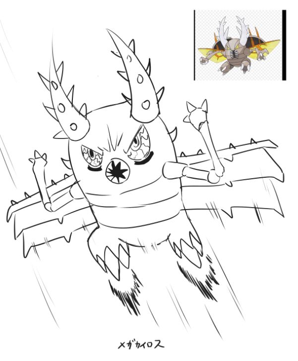 思い出しながらで描いてみたけどほぼ正解に近い 